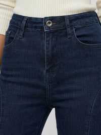 Women Alexa Jeans Super Skinny Fit Dark Blue High Rise