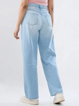 Women Emma Jeans Slim Fit Dark Blue Mid Rise