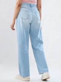 Women Emma Jeans Slim Fit Dark Blue Mid Rise