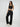 Women Bella Jeans Straight Fit Black High Rise