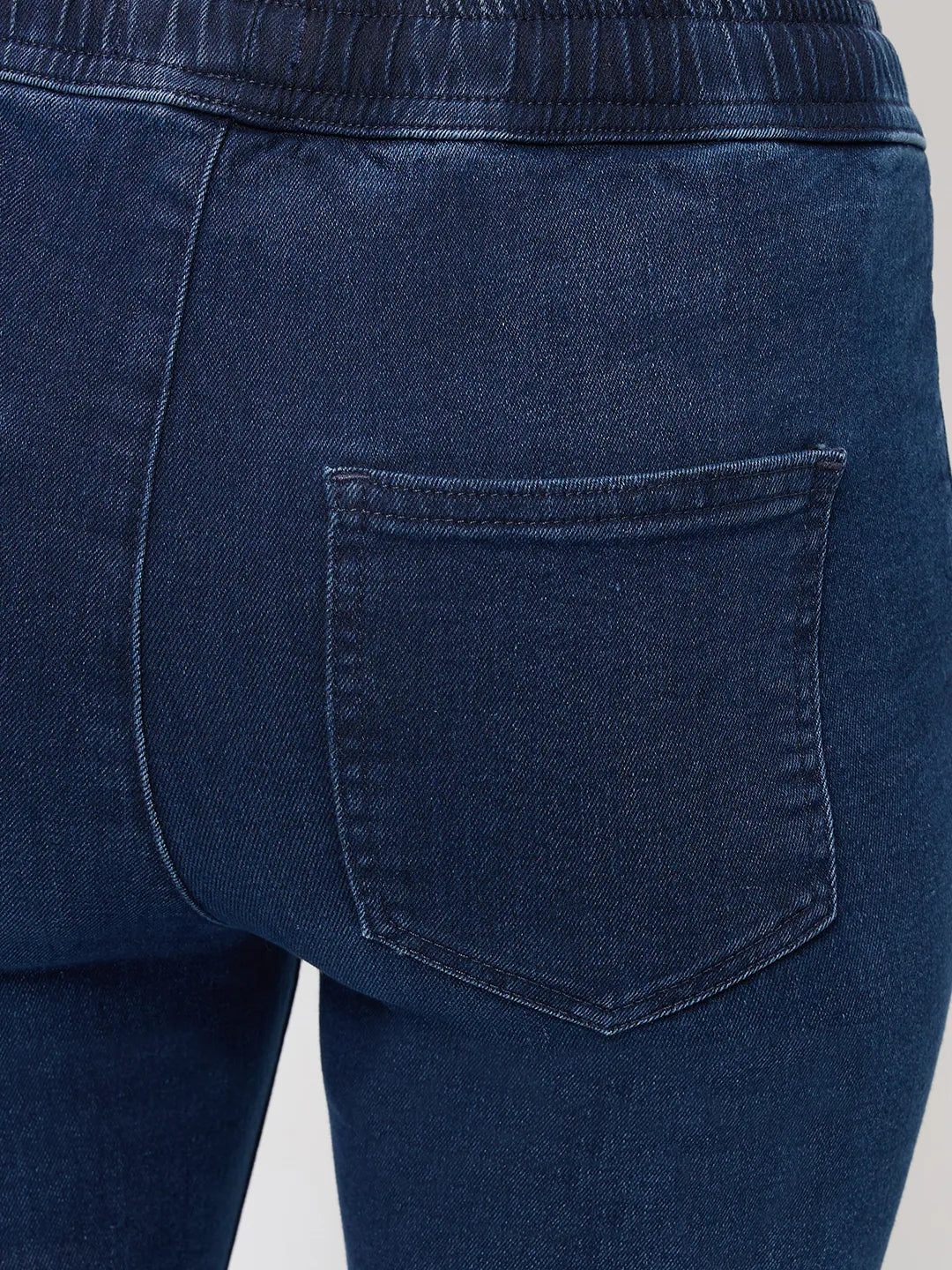 Women Emma Jeans Slim Fit Mid Blue Mid Rise