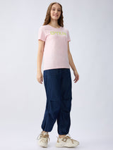 Women Jeans Loose Fit Dark Indigo High Rise