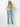 Women Elissa Jeans Boot Cut Fit Light Blue High Rise