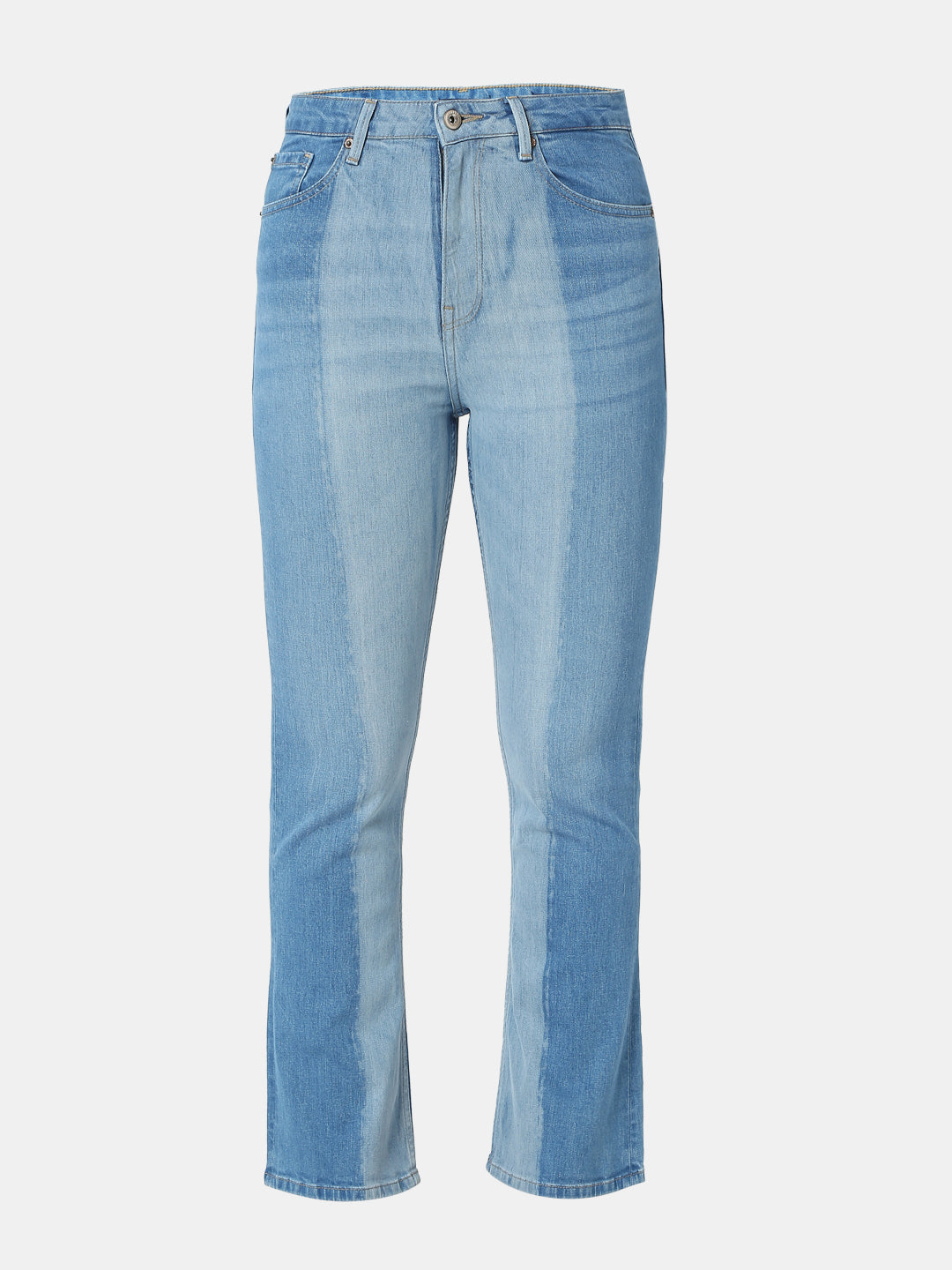 Women Elissa Jeans Boot Cut Fit Light Blue High Rise