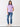 Women Bella Jeans Wide Leg Mid Blue High Rise
