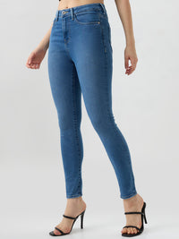 Women Alexa Jeans Super Skinny Fit Light Blue High Rise