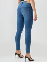 Women Alexa Jeans Super Skinny Fit Light Blue High Rise