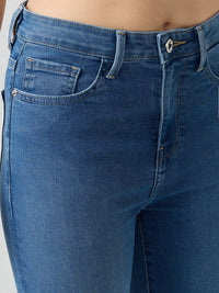 Women Alexa Jeans Super Skinny Fit Light Blue High Rise