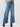 Women Jeans Wide Leg Blue High Rise