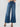 Women Jeans Super Wide-Leg Blue High Rise