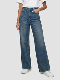 Women Bella-Wide Jeans Wide Leg Vintage Blue High Rise