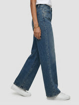 Women Bella-Wide Jeans Wide Leg Vintage Blue High Rise