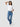 Women Emma Jeans Slim Fit Mid Blue Mid Rise