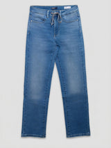 Women Emma Jeans Slim Fit Mid Blue Mid Rise