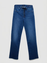 Women Emma Jeans Slim Fit Dark Blue Mid Rise