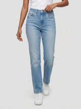 Women Emma Jeans Slim Fit Vintage Blue Mid Rise
