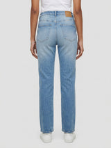 Women Emma Jeans Slim Fit Vintage Blue Mid Rise