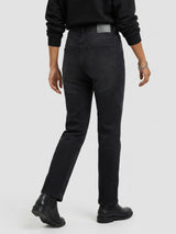 Women Emma Jeans Slim Fit Black Mid Rise