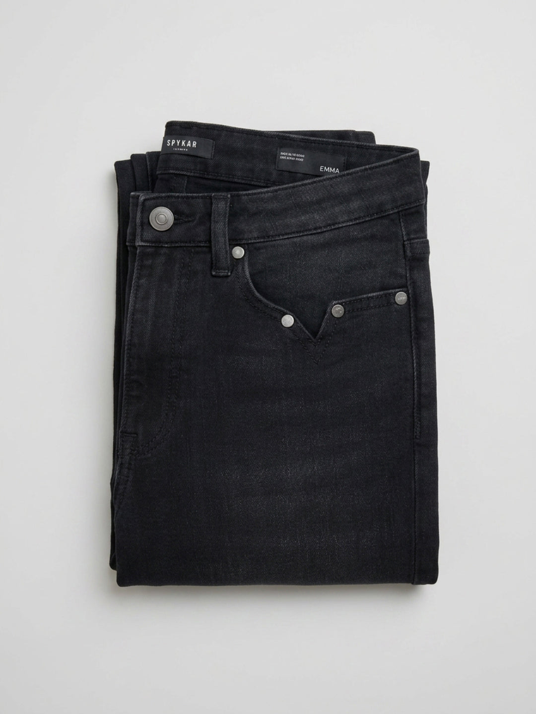 Women Emma Jeans Slim Fit Black Mid Rise
