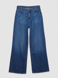 Women Bella-Wide Jeans Wide Leg Dark Blue High Rise