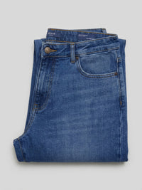 Women Bella-Wide Jeans Wide Leg Dark Blue High Rise