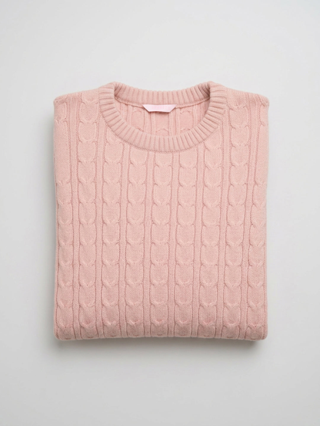 Women Sweater Pink Regular Fit