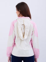 Women Jacket Pink Regular Fit