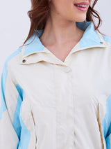 Women Sky Blue Jacket