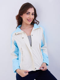 Women Sky Blue Jacket