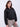 Women Jacket Black Baggy Fit