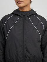 Women Jacket Black Relaxed Fit
