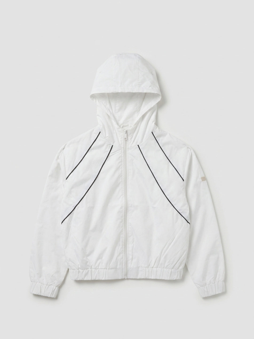 Women Jacket White Relaxed Fit