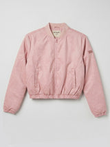 Women Jacket Pink Regular Fit