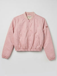 Women Jacket Pink Regular Fit