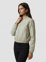 Women Jacket Green Regular Fit