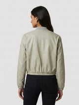 Women Jacket Green Regular Fit