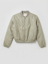 Women Jacket Green Regular Fit