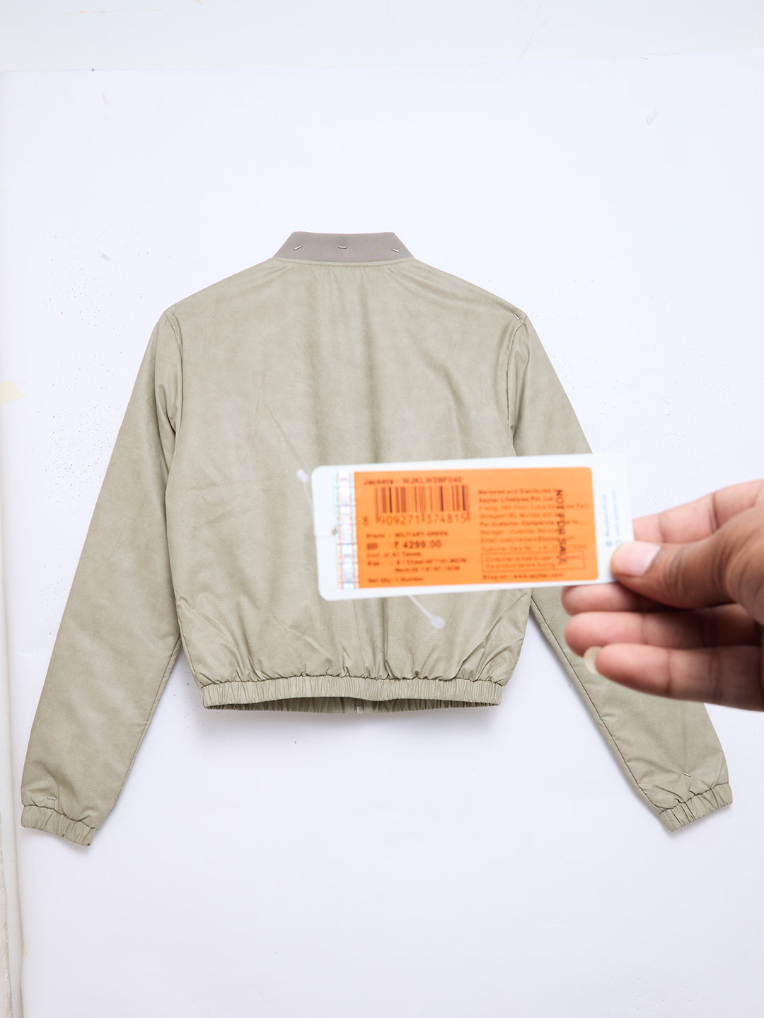 Women Jacket Green Regular Fit