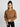 Women Jacket Brown Regular Fit