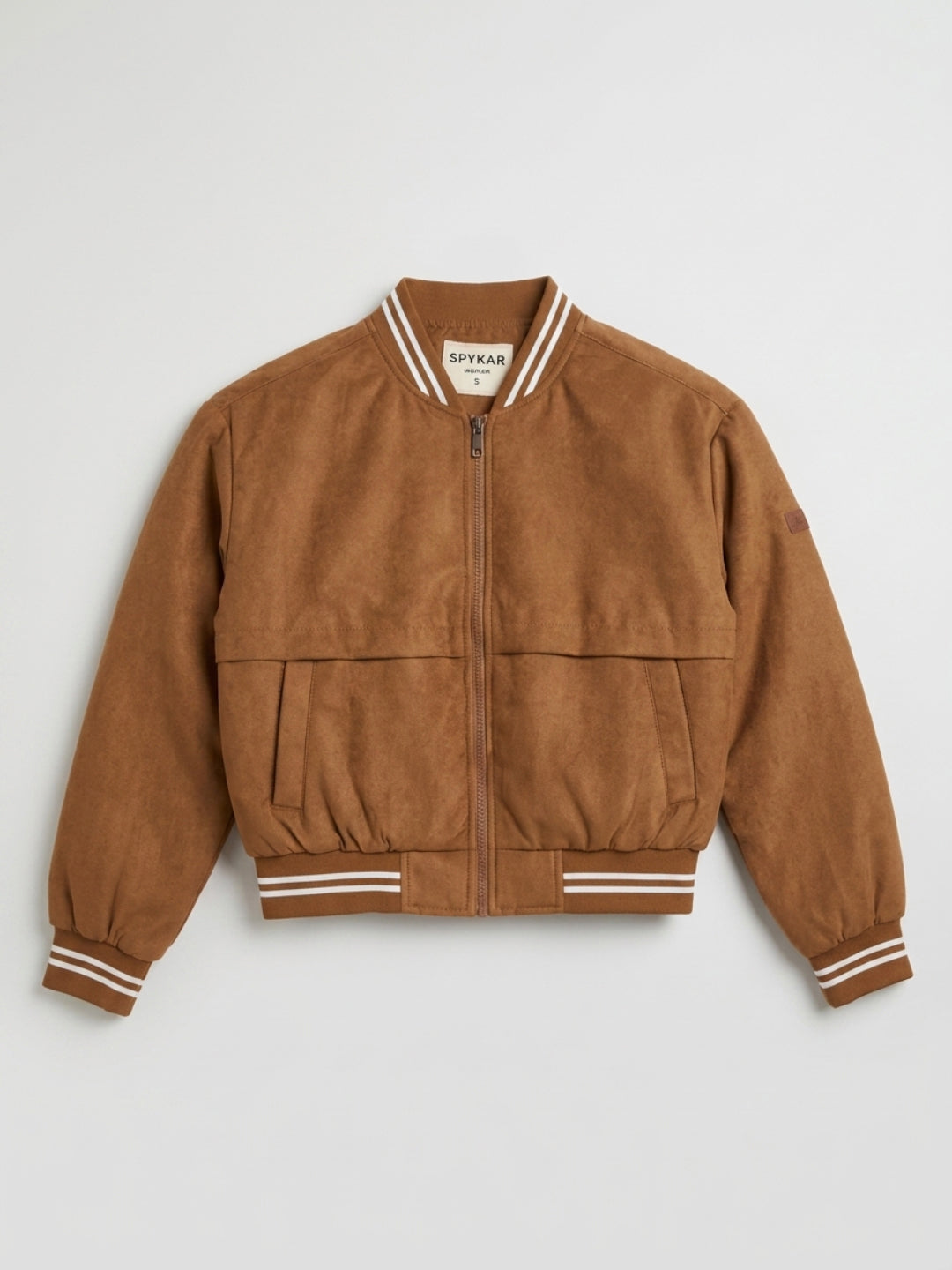 Women Jacket Brown Regular Fit