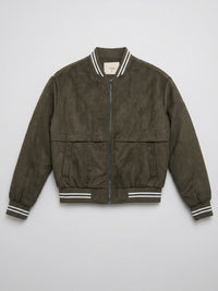 Women Jacket Green Regular Fit