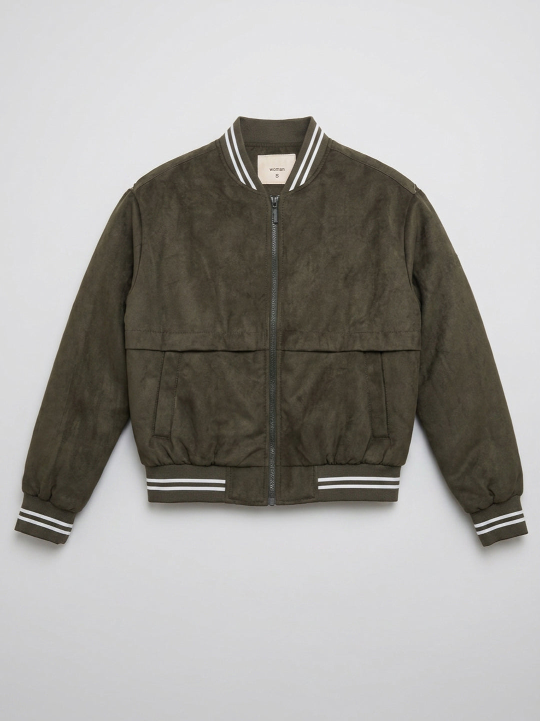 Women Jacket Green Regular Fit
