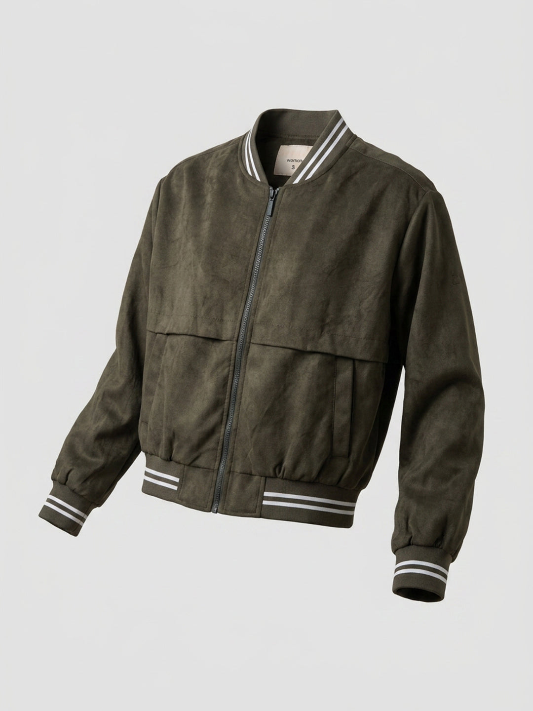 Women Jacket Green Regular Fit