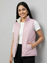 Women Jacket Off-White Regular Fit