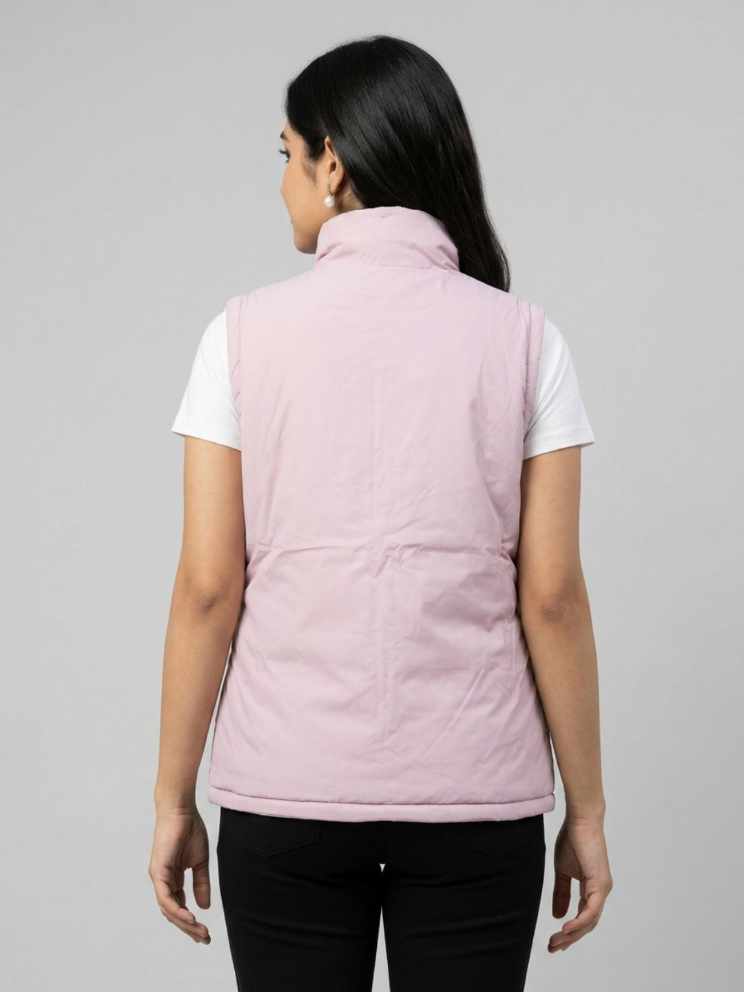 Women Jacket Off-White Regular Fit