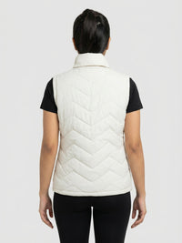 Women Jacket Off-White Regular Fit