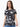 Women T-Shirt Print Black Regular Fit