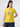 Women T-Shirt Graphic Yellow Regular Fit