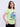 Women T-Shirt Green Regular Fit