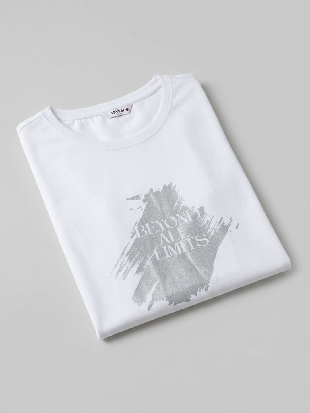 Women T-Shirt Graphic White Regular Fit
